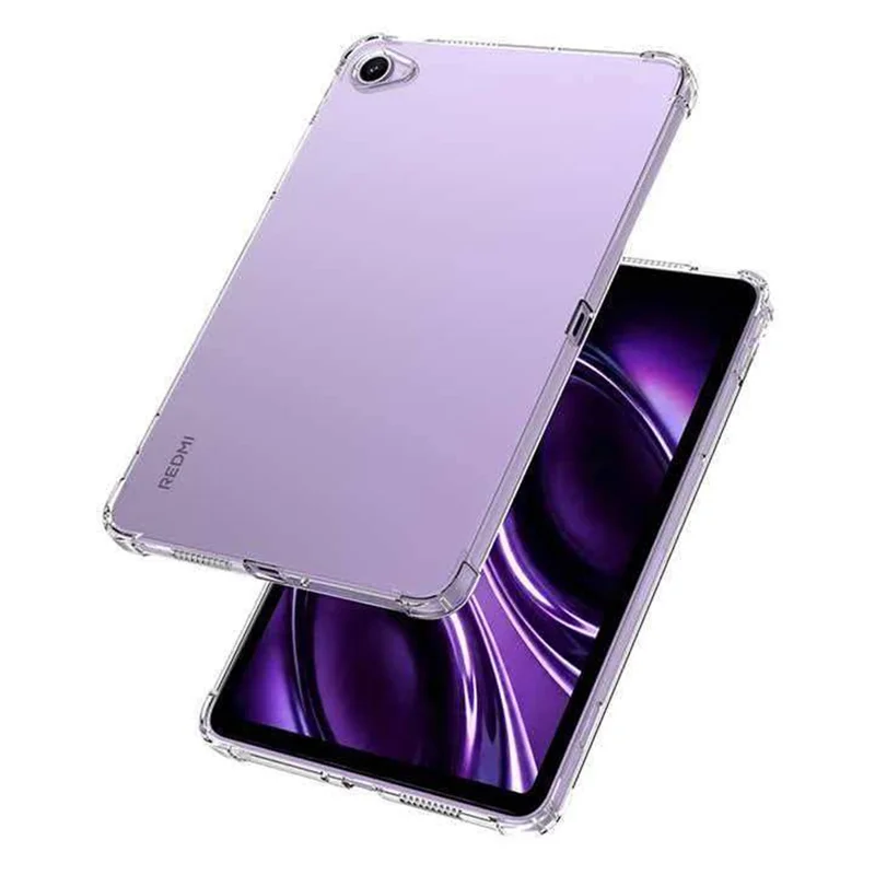 Funda para Xiaomi Redmi K Pad 2, funda transparente de TPU resistente a impactos en las cuatro esquinas - transparente