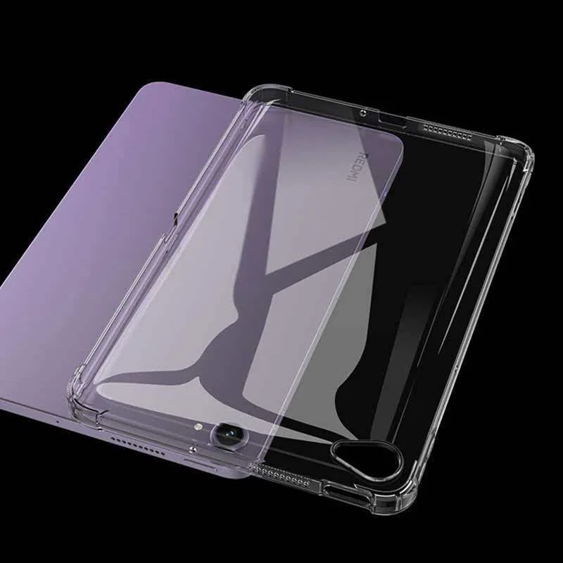 Funda para Xiaomi Redmi K Pad 2, funda transparente de TPU resistente a impactos en las cuatro esquinas - transparente