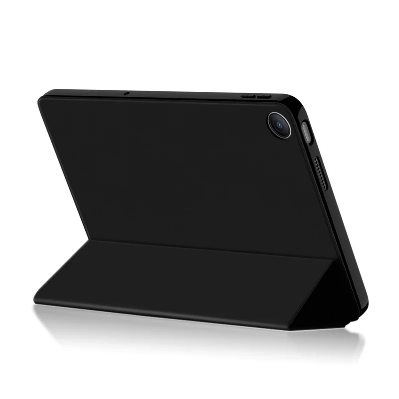 Folia na Xiaomi Redmi Pad 2 SE, etui z poliuretanowym futerałem TPU, trójwarstwowe stojak - Czarny