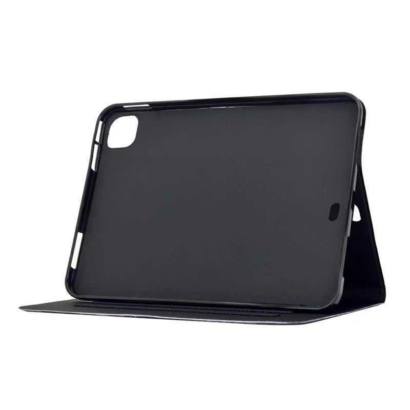 Tablet Case For iPad Pro 11 (2022) / (2021) / (2020) / (2018) Pattern Printing Stand Leather Cover with Card Slots - Magnolia