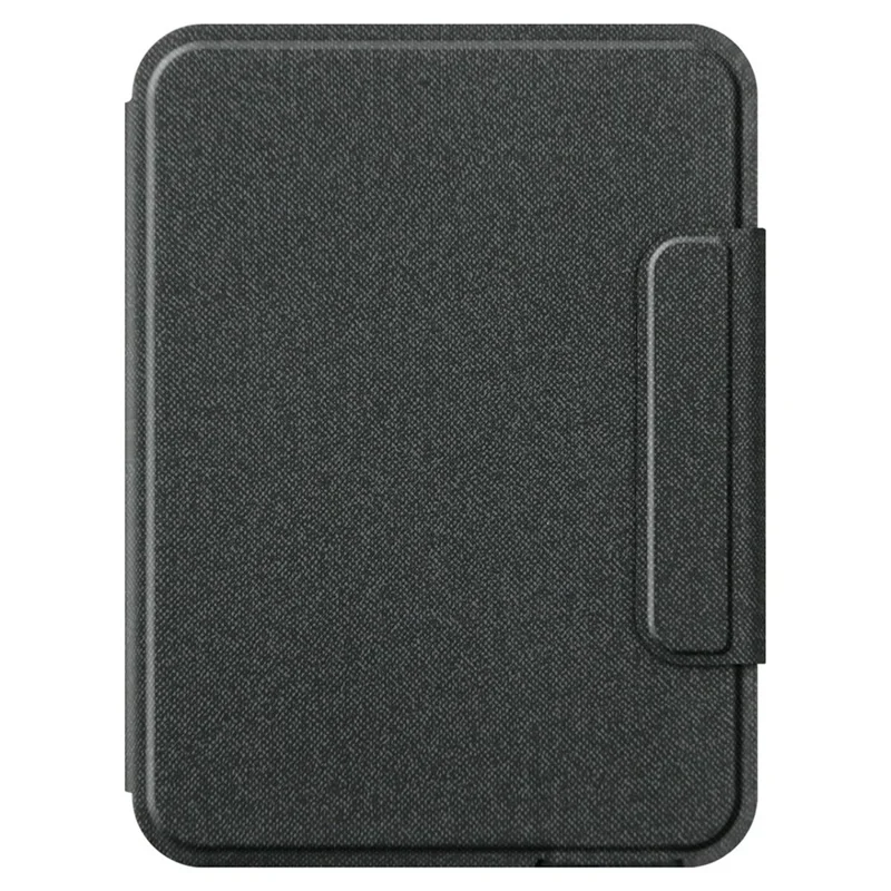 For Oppo Pad Mini Leather Case + Touchpad Bluetooth-Compatible Keyboard with Backlit - Black