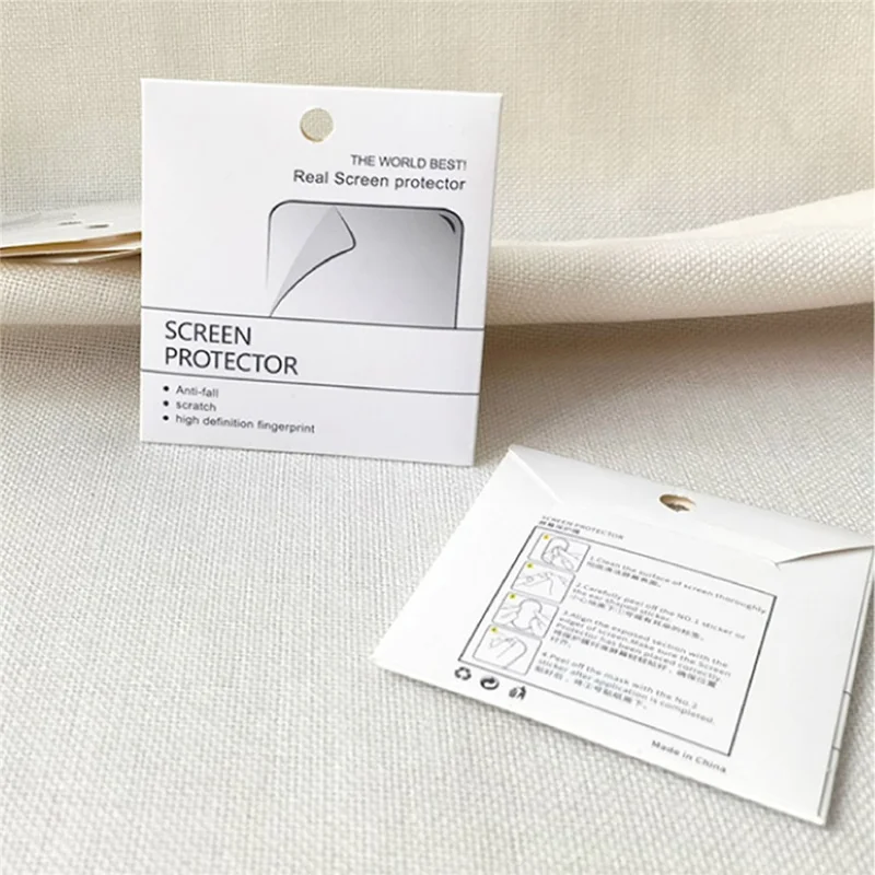 100Pcs Universal Packaging Card Paper Bags for Mobile Phone Watch Camera Lens Film