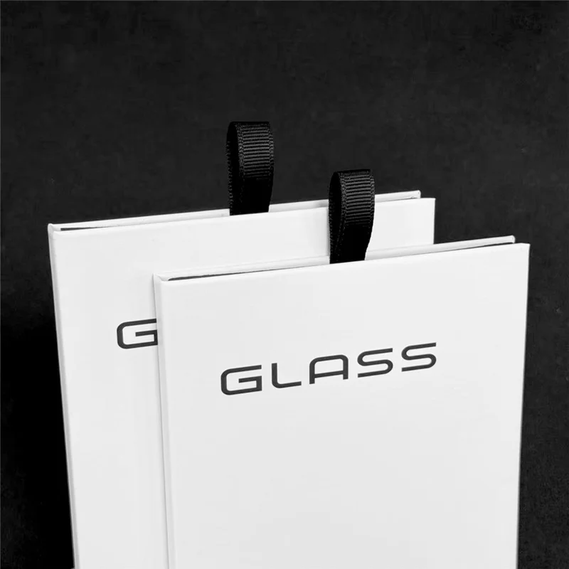 100Pcs Tempered Glass Screen Protector Packaging Box with Hook