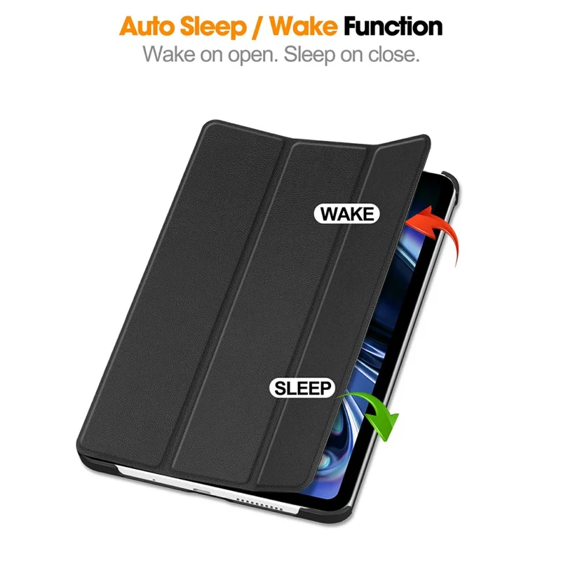 For Xiaomi Redmi K Pad 2 Case Anti-Drop Leather Stand Tablet Cover - Black