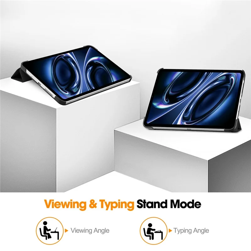 For Xiaomi Redmi K Pad 2 Case Anti-Drop Leather Stand Tablet Cover - Black