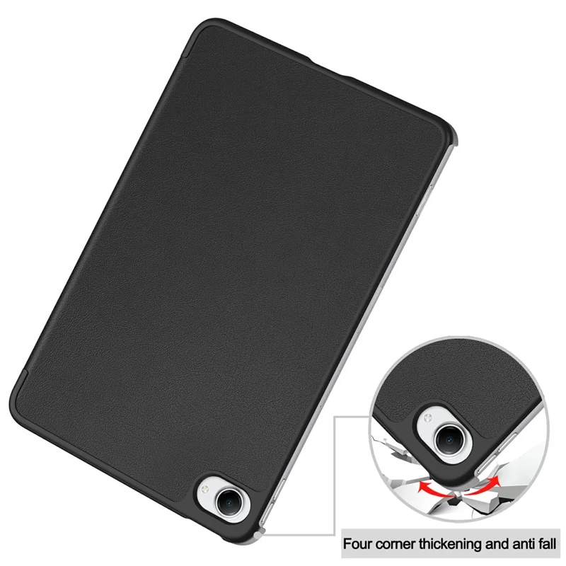 For Xiaomi Redmi K Pad 2 Case Anti-Drop Leather Stand Tablet Cover - Black
