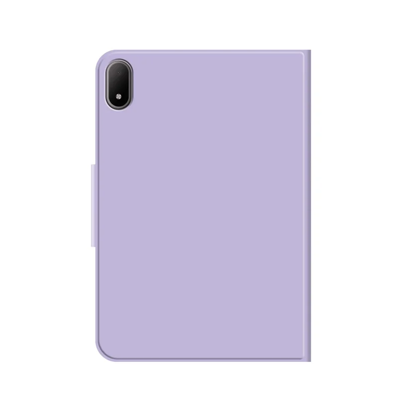 For Oppo Pad Mini Case TPU PU Leather Book Style Flip Tablet Cover with Smart Wake / Sleep Stand - Purple