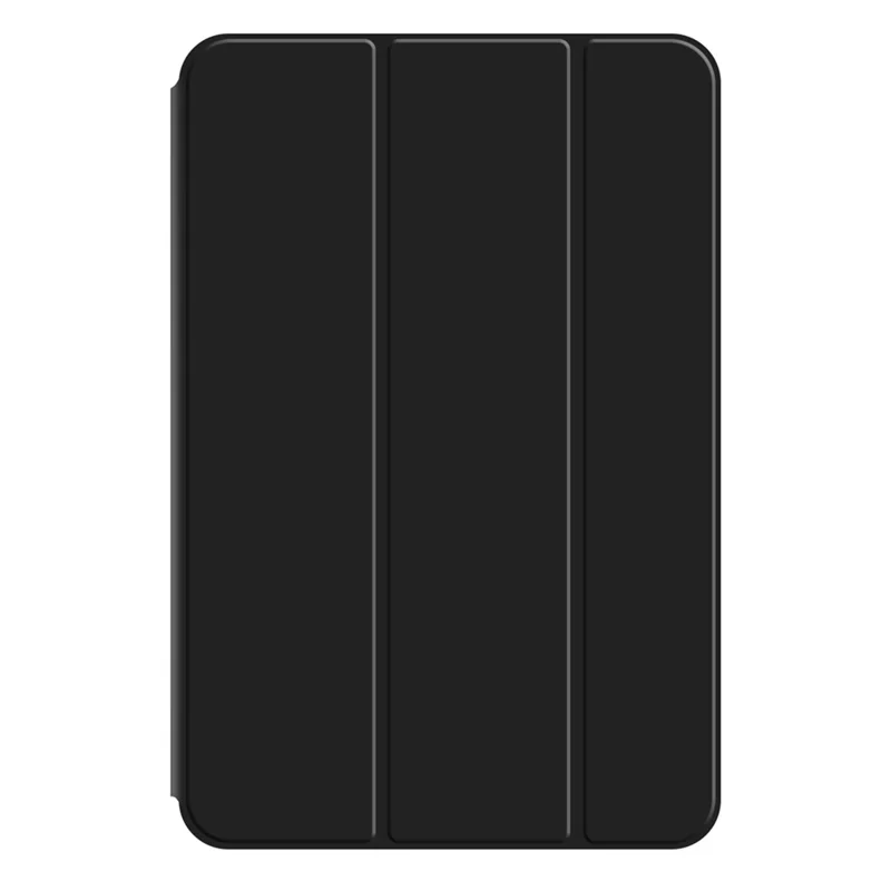 Funda para Xiaomi Redmi K Pad 2, carcasa de cuero PU y TPU trasera con soporte de tres pliegues - Negro
