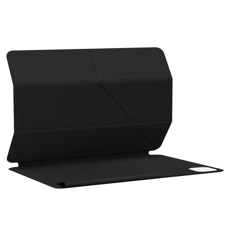 Étui de type Y pour Honor MagicPad 3 Pro 12,3, étui de protection magnétique en cuir PU anti-rayures avec support - Noir