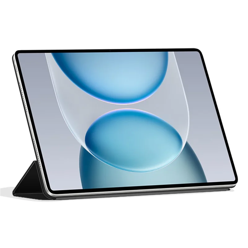 Étui de type Y pour Honor MagicPad 3 Pro 12,3, étui de protection magnétique en cuir PU anti-rayures avec support - Noir