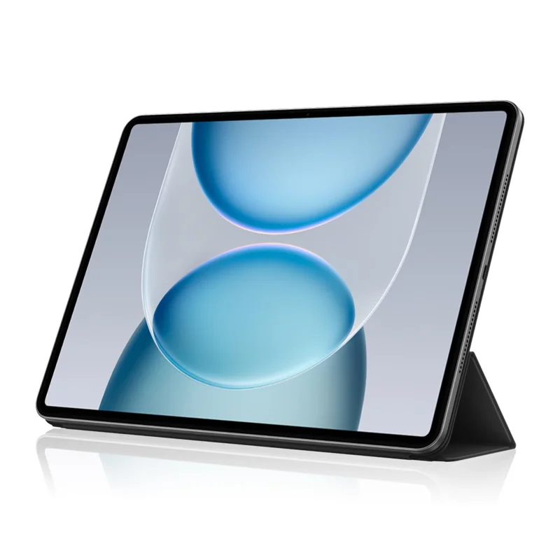 Étui de type Y pour Honor MagicPad 3 Pro 12,3, étui de protection magnétique en cuir PU anti-rayures avec support - Noir