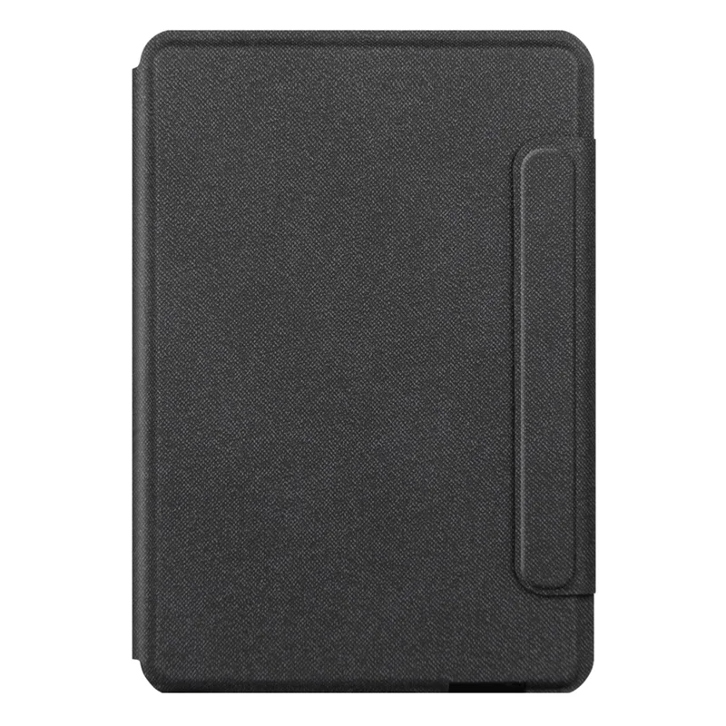 For Xiaomi Redmi Pad 2 SE Leather Case + Touchpad Bluetooth-Compatible Keyboard with Backlit - Black