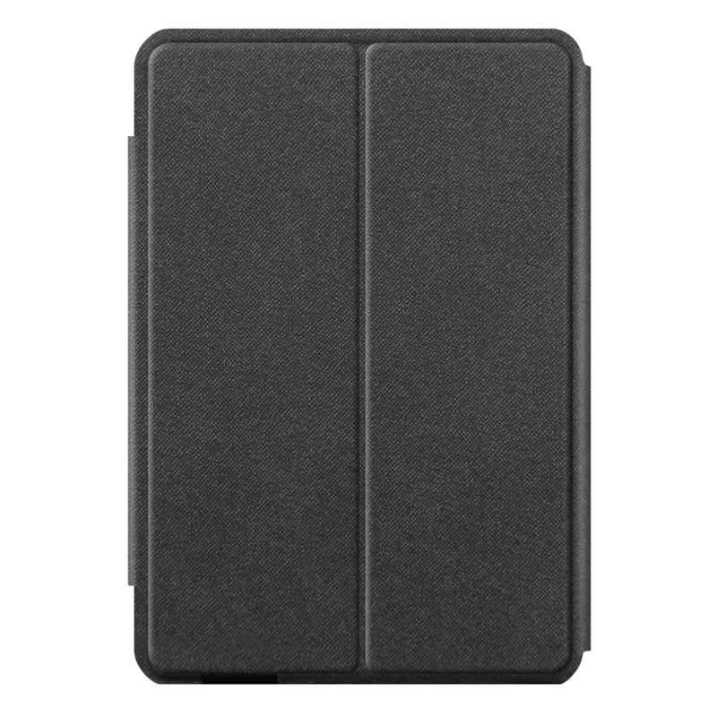 For Xiaomi Redmi Pad 2 SE Leather Case + Touchpad Bluetooth-Compatible Keyboard with Backlit - Black