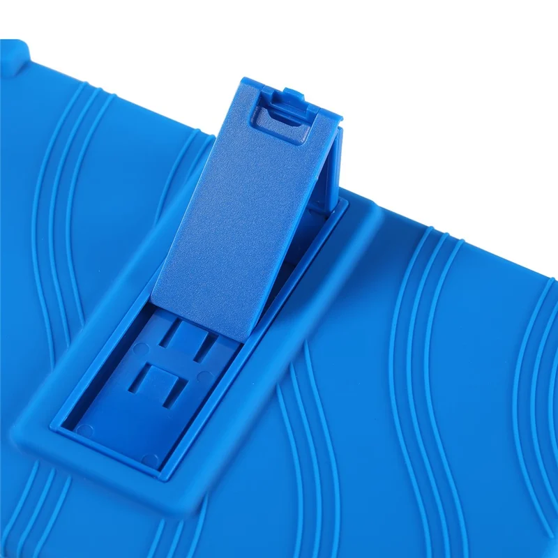 For Lenovo Legion Y700 (Gen 5) Tablet Case Adjustable Kickstand Silicone Tablet Protective Cover - Dark Blue