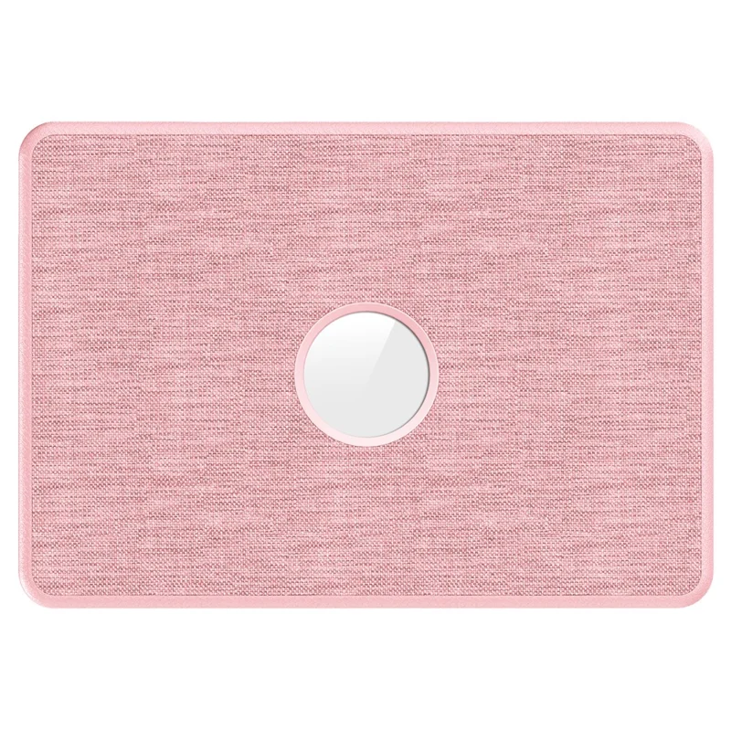 Capa de Laptop com Suporte para MacBook Neo 13 polegadas (2026) com Vista do Logotipo - Rosa