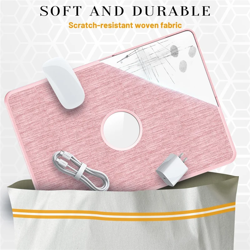 Capa de Laptop com Suporte para MacBook Neo 13 polegadas (2026) com Vista do Logotipo - Rosa