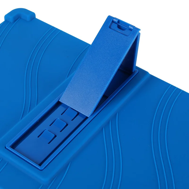 For Honor MagicPad 3 Pro 12.3 Tablet Case Adjustable Kickstand Silicone Tablet Protective Cover - Dark Blue