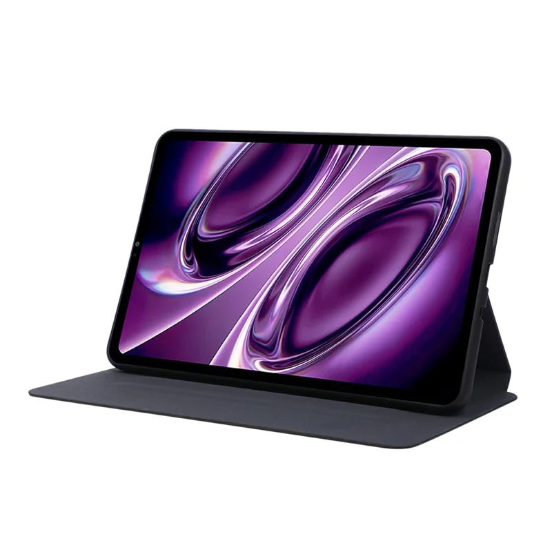 Voor Xiaomi Redmi Pad 2 9,7 / Pad 2 SE Schokbestendig Hoesje PU Leren Tabletcover met Stand - Zwart