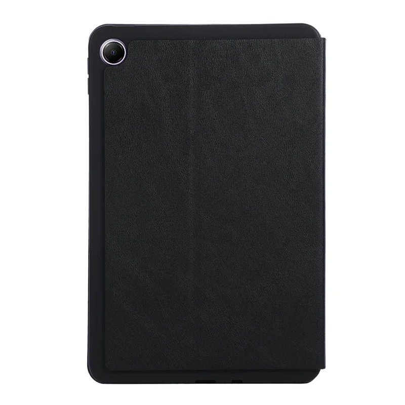 Voor Xiaomi Redmi Pad 2 9,7 / Pad 2 SE Schokbestendig Hoesje PU Leren Tabletcover met Stand - Zwart