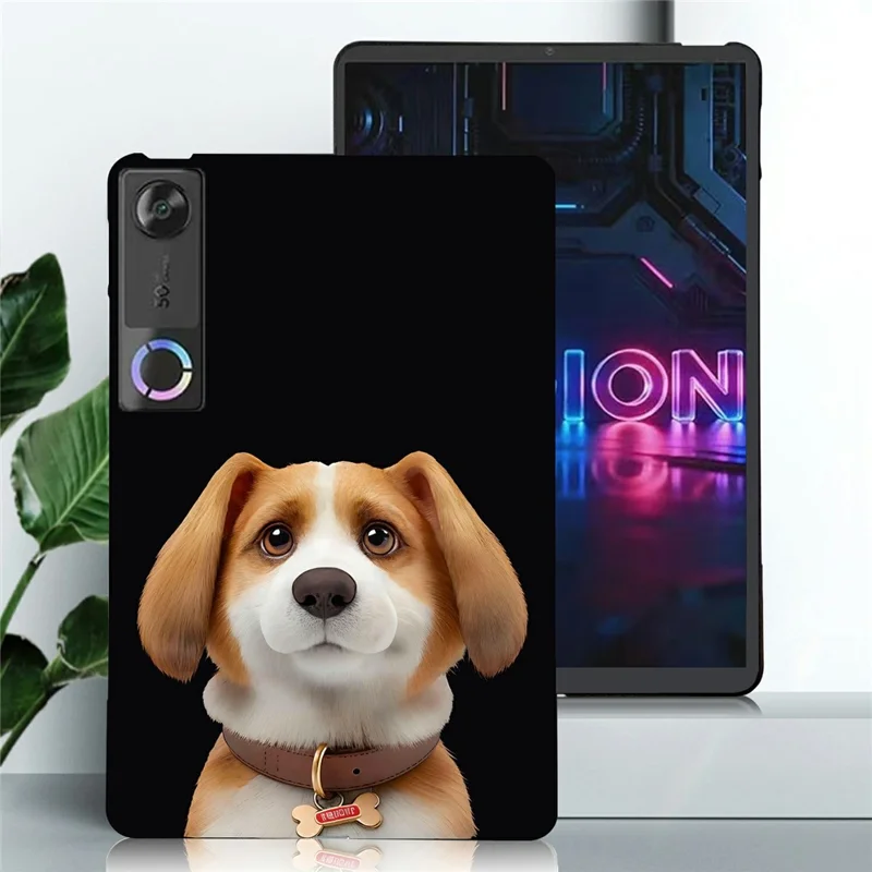 For Lenovo Legion Y700 (Gen 5) Case Pattern Printing Slim TPU Tablet Protective Cover - Harrier Beagle