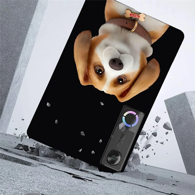 For Lenovo Legion Y700 (Gen 5) Case Pattern Printing Slim TPU Tablet Protective Cover - Harrier Beagle
