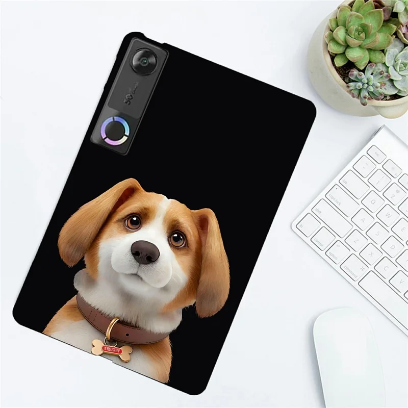 For Lenovo Legion Y700 (Gen 5) Case Pattern Printing Slim TPU Tablet Protective Cover - Harrier Beagle