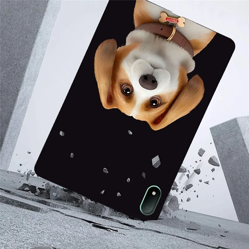 For Oppo Pad Mini Case Pattern Printing Slim TPU Tablet Protective Cover - Harrier Beagle
