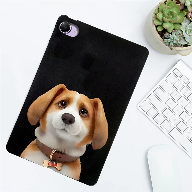 For Xiaomi Redmi K Pad 2 Case Pattern Printing Slim TPU Tablet Protective Cover - Harrier Beagle