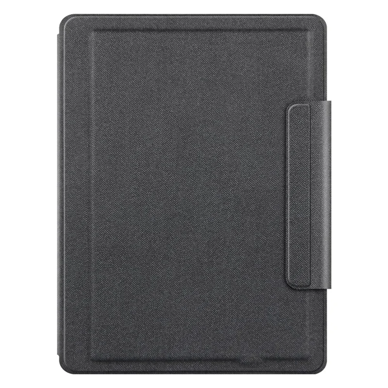 For Oppo Pad 5 Pro Leather Case + Touchpad Bluetooth-Compatible Keyboard (without Backlit) - Black