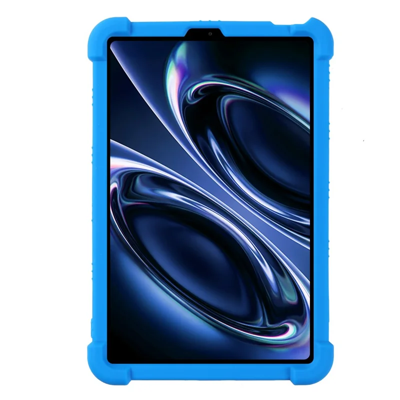غطاء واقي قابل للطي من السيليكون لهاتف Xiaomi Redmi K Pad 2 مع حامل قابل للتعديل - أزرق