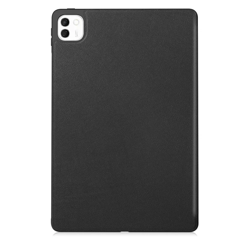 For Honor MagicPad 3 Pro 12.3  /  MagicPad 4 PU Leather Tri-fold Stand Tablet Case Smart Auto Wake  /  Sleep Folio Cover - Black