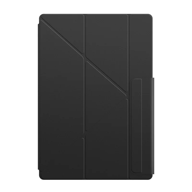 For Huawei MatePad Pro Max Y-type Stand Cover Anti-scratch Magnetic PU Leather Tablet Case - Black