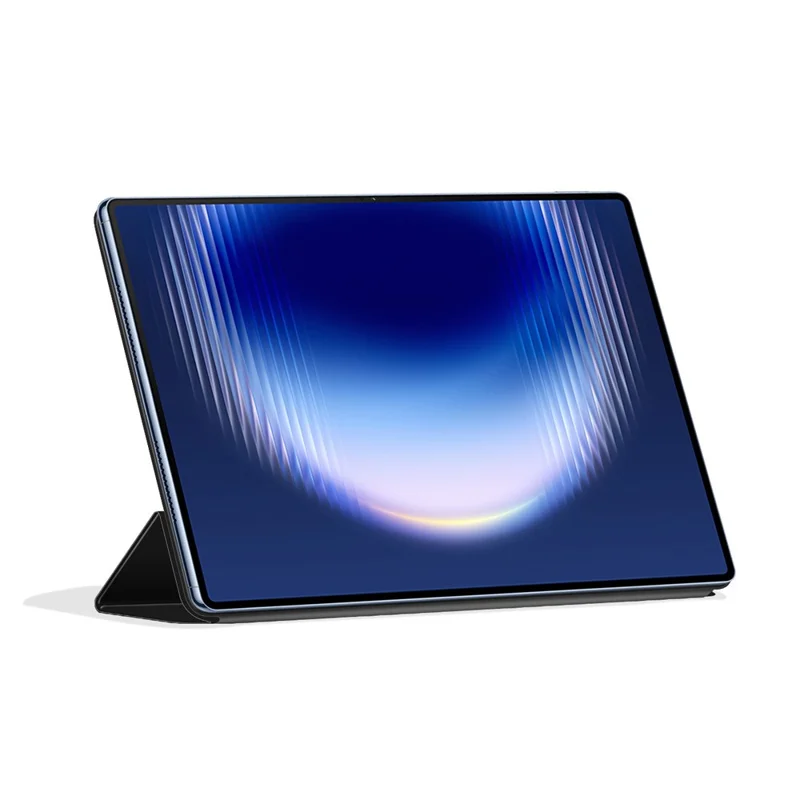 For Huawei MatePad Pro Max Y-type Stand Cover Anti-scratch Magnetic PU Leather Tablet Case - Black