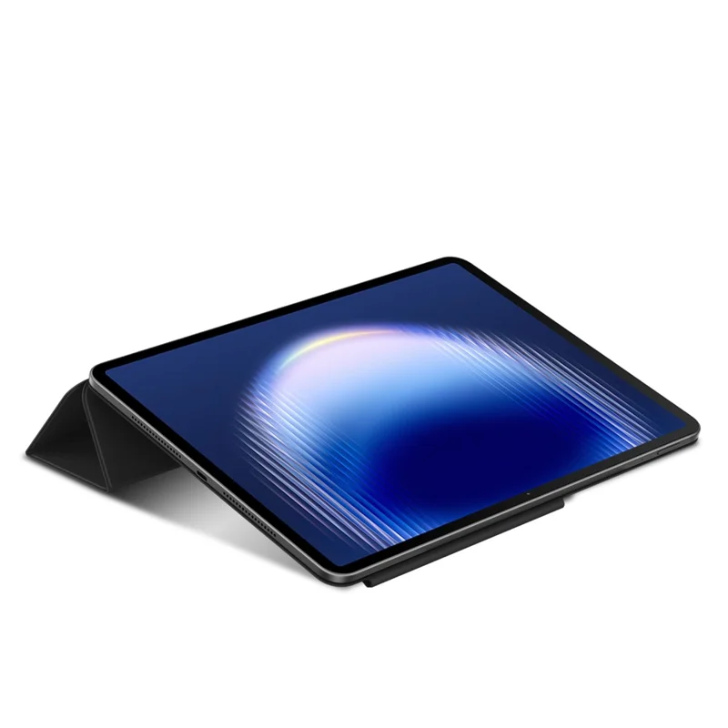 For Huawei MatePad Pro Max Y-type Stand Cover Anti-scratch Magnetic PU Leather Tablet Case - Black