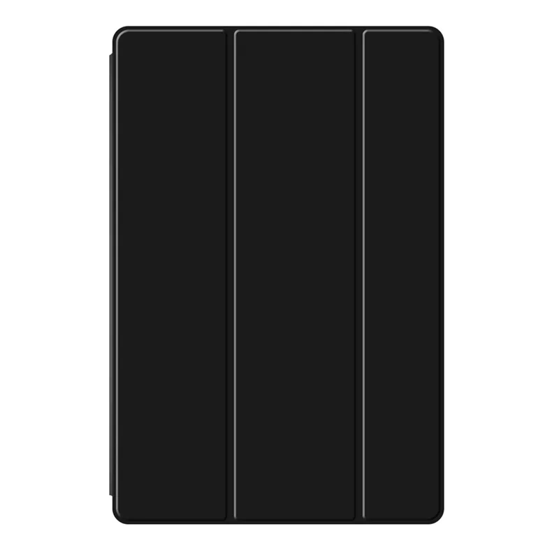 Obudowa do Honor MagicPad 4, etui z twardej skóry PU i pleksy TPU z trójwarstwową podstawką – Czarny