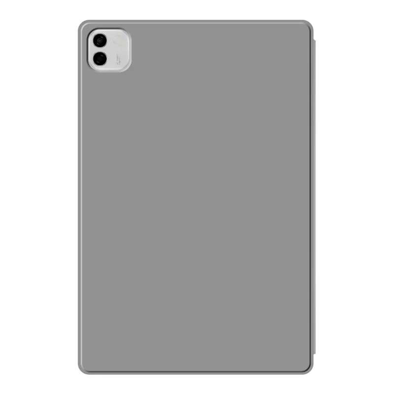 For Honor MagicPad 4 Case PU Leather TPU Back Trifold Stand Tablet Cover - Grey