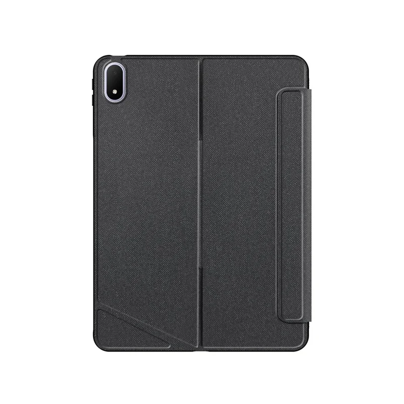 Voor Oppo Pad 6 Leren Hoes + Bluetooth-compatibele Toetsenbord met Achtergrondverlichting Trackpad