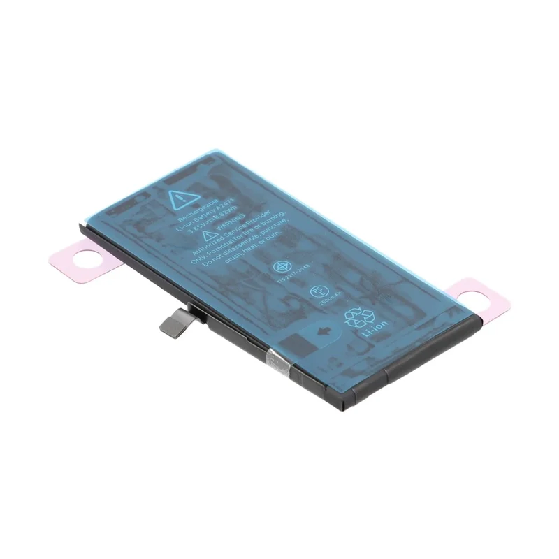 Batería para iPhone 12 mini + Adhesivo para Batería, Pieza de Repuesto 2520 mAh, Alta Capacidad, Compatible con las Últimas Pruebas del Sistema (Sin Logotipo)