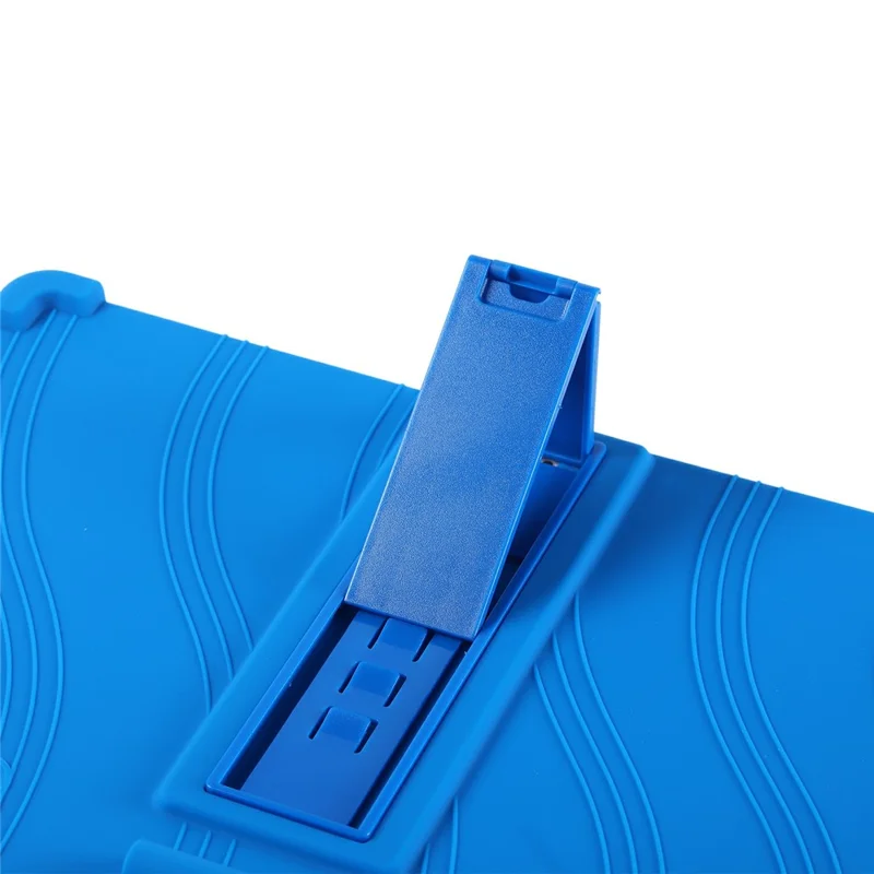 For Lenovo Legion Y900 Tablet Case Adjustable Kickstand Silicone Tablet Protective Cover - Dark Blue