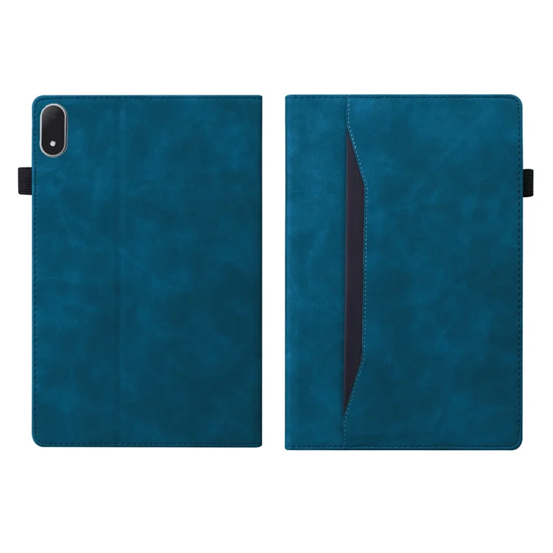 Etui na tablet Oppo Pad 5 Pro / Pad 4 Pro / OnePlus Pad 4 / Pad 3 Pro / Pad 2 Pro, ochronna folia z tworzywa PU z uchwytem na karty – niebieska