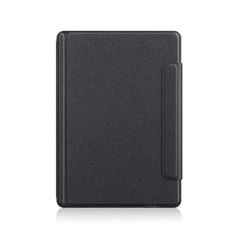 For Oppo Pad 6 Leather Case + Touchpad Bluetooth-Compatible Keyboard (without Backlit) - Black