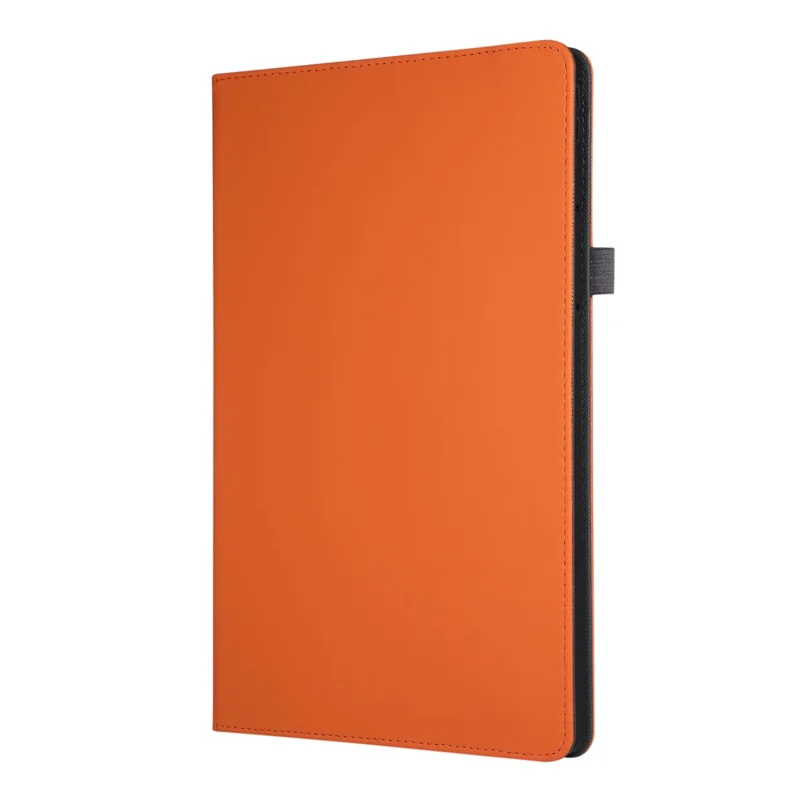 Tablet-Hülle für Lenovo Idea Tab Pro Gen 2 mit faltbarem Ständer aus Leder und Handgelenkband - Orange