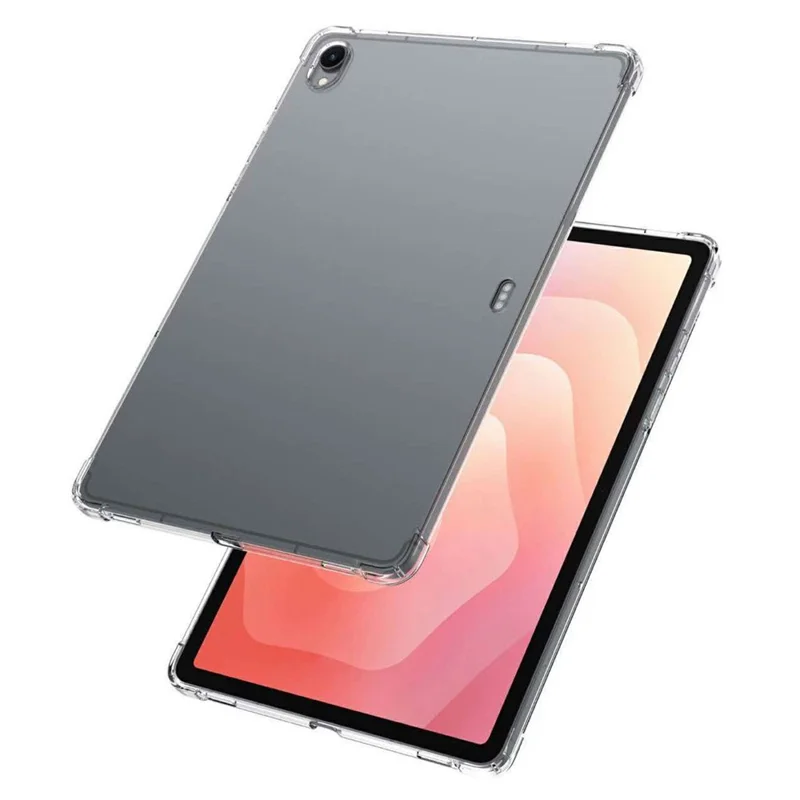 Funda para Samsung Galaxy Tab S12+, funda transparente de TPU clara resistente a impactos en las cuatro esquinas
