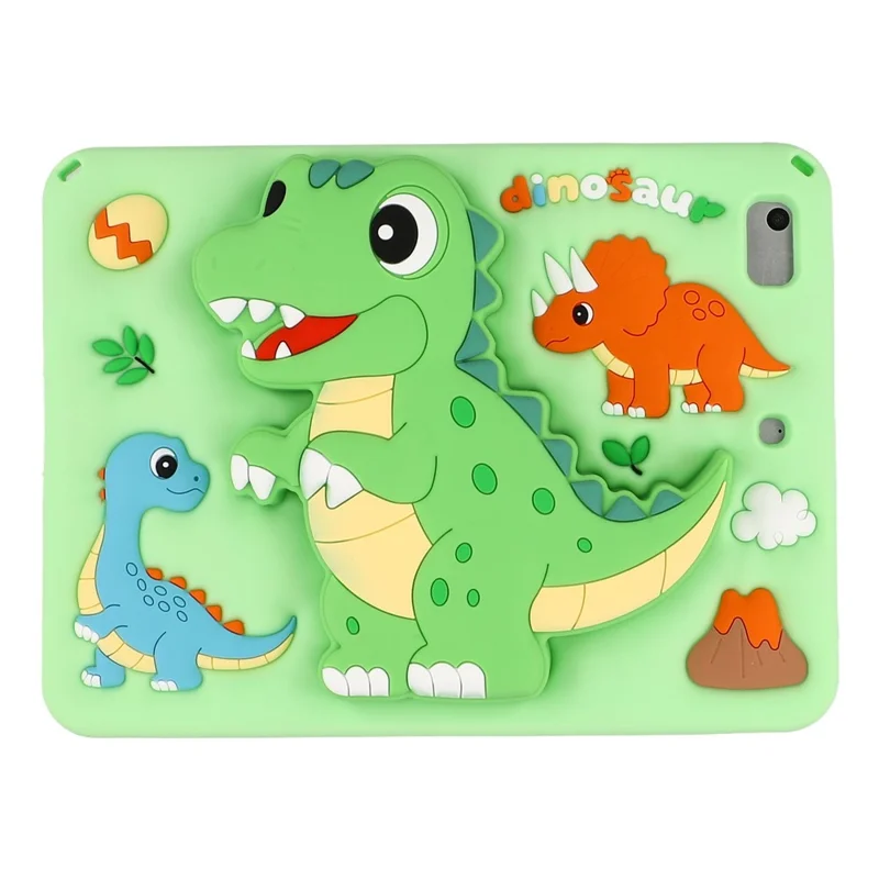Dinosaur Tablet Case for iPad mini (2019) 7.9 inch / mini 4 / 3 / 2 / Mini , Retractable Kickstand Silicone Cover with Shoulder Strap