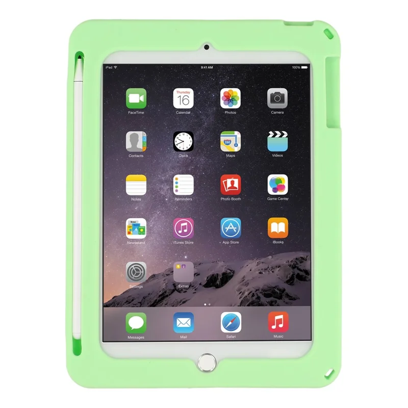 Dinosaur Tablet Case for iPad mini (2019) 7.9 inch / mini 4 / 3 / 2 / Mini , Retractable Kickstand Silicone Cover with Shoulder Strap