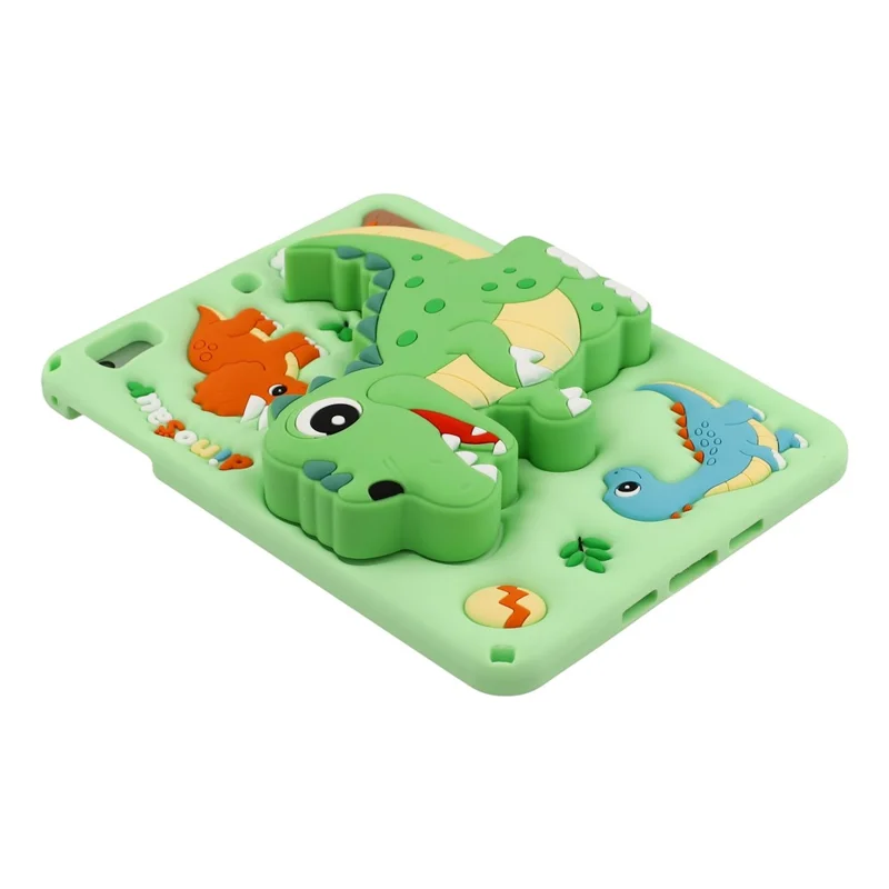 Dinosaur Tablet Case for iPad mini (2019) 7.9 inch / mini 4 / 3 / 2 / Mini , Retractable Kickstand Silicone Cover with Shoulder Strap
