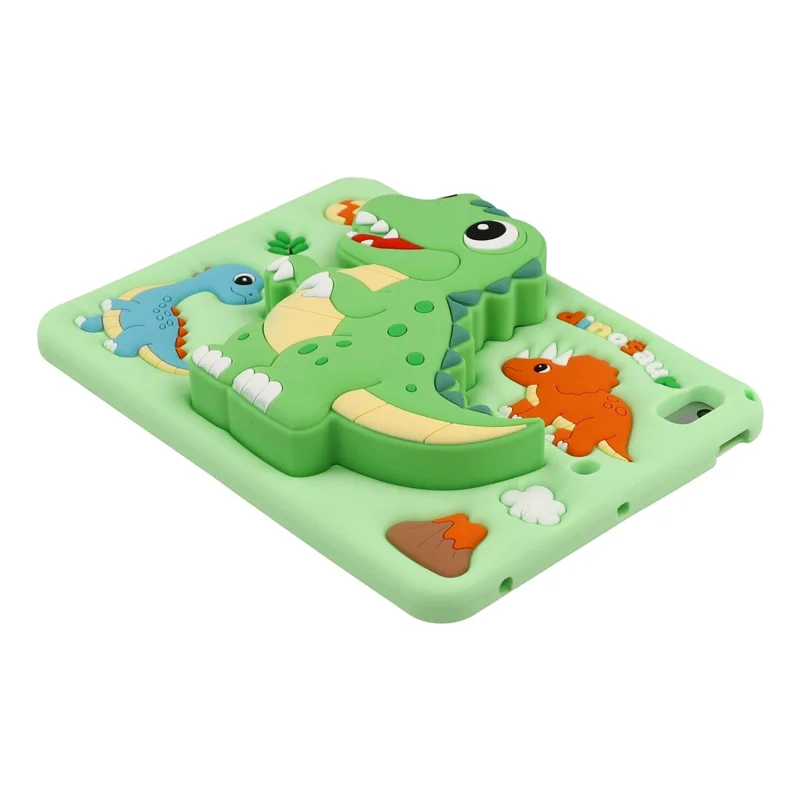 Dinosaur Tablet Case for iPad mini (2019) 7.9 inch / mini 4 / 3 / 2 / Mini , Retractable Kickstand Silicone Cover with Shoulder Strap