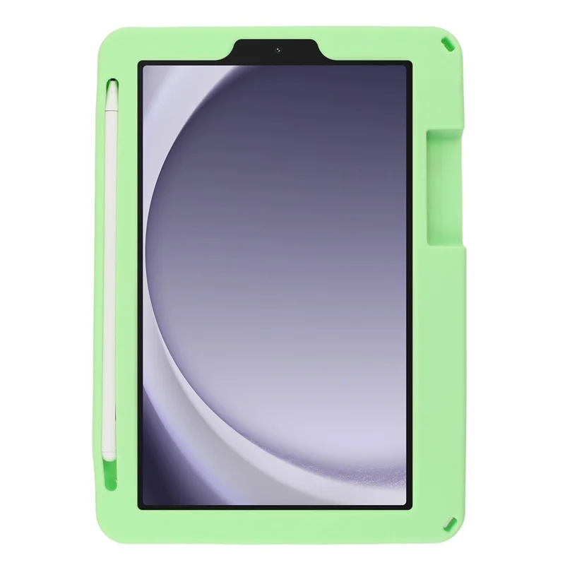 For Samsung Galaxy Tab A11 / Tab A9 Case Dinosaur Retractable Kickstand Silicone Tablet Cover with Shoulder Strap