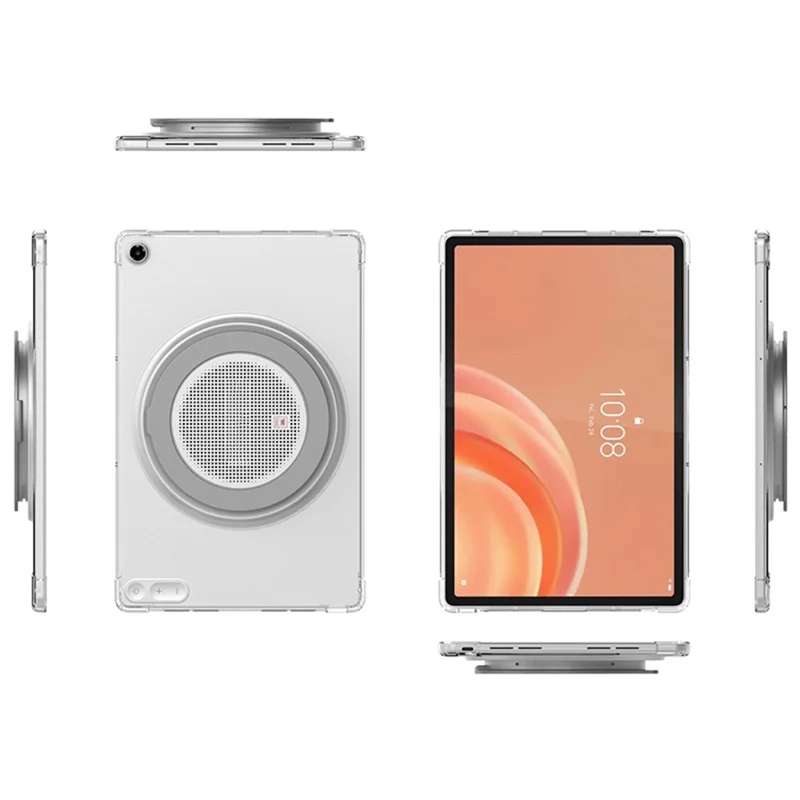 Etui do Lenovo Tab Plus Gen 2, przezroczysta obudowa TPU z ochroną narożników, przezroczyste