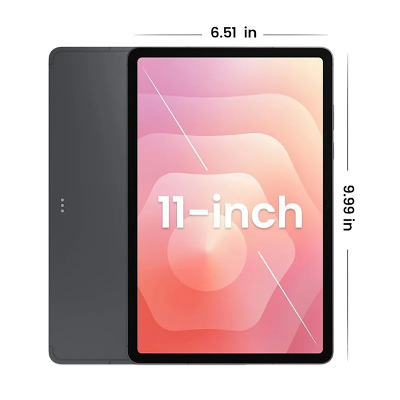 Cover per Samsung Galaxy Tab S11 con Supporto, Custodia Protettiva Antiurto in PC + Silicone - Blu Navy + Nero